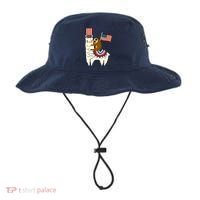 Patriot Sloth Llama Bucket Hat thumb 0