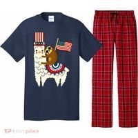 Patriot Sloth Llama Pajama Set thumb 0