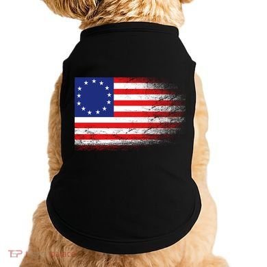 Patriotic 13 Colonies Flag Betsy Ross Doggie Tank