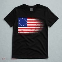 Patriotic 13 Colonies Flag Betsy Ross T-Shirt thumb 5