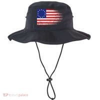 Patriotic 13 Colonies Flag Betsy Ross Bucket Hat thumb 0