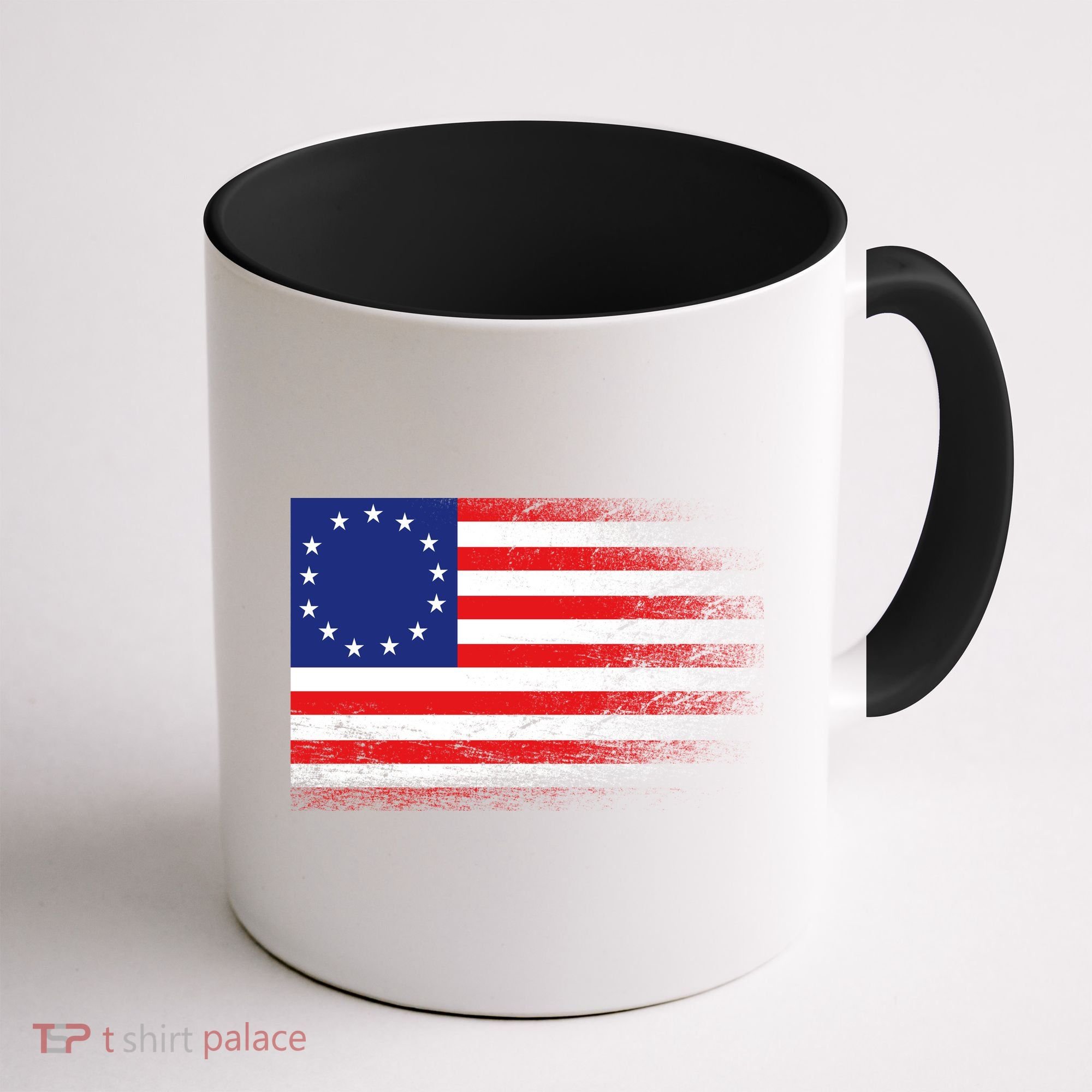 Patriotic 13 Colonies Flag Betsy Ross Coffee Mug