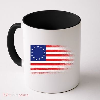 Patriotic 13 Colonies Flag Betsy Ross Coffee Mug