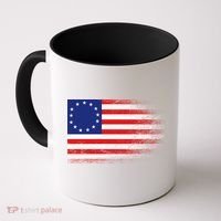 Patriotic 13 Colonies Flag Betsy Ross Coffee Mug thumb 0