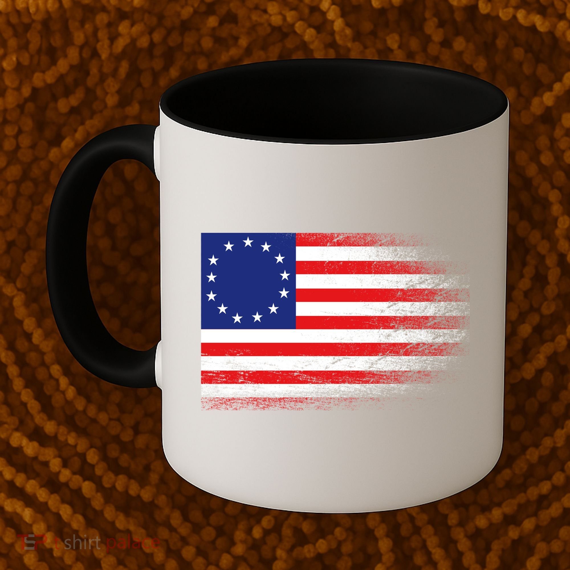 Patriotic 13 Colonies Flag Betsy Ross Coffee Mug