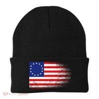 Patriotic 13 Colonies Flag Betsy Ross Beanie thumb 0