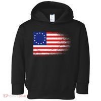 Patriotic 13 Colonies Flag Betsy Ross Toddler Hoodie thumb 0