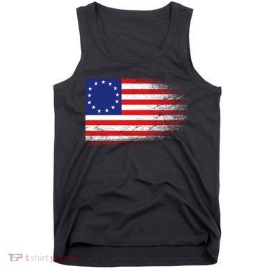 Patriotic 13 Colonies Flag Betsy Ross Tank Top