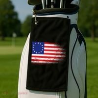 Patriotic 13 Colonies Flag Betsy Ross Golf Towel thumb 2