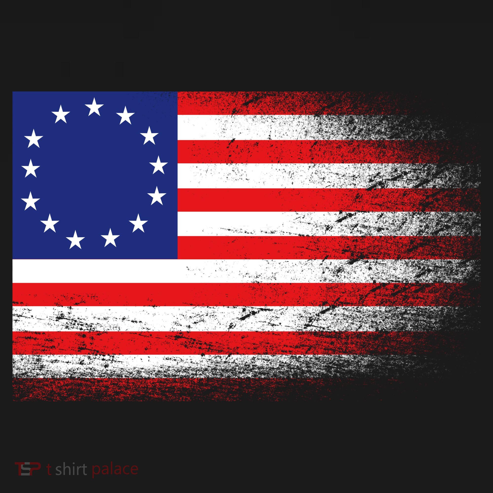 Patriotic 13 Colonies Flag Betsy Ross Tote Bag