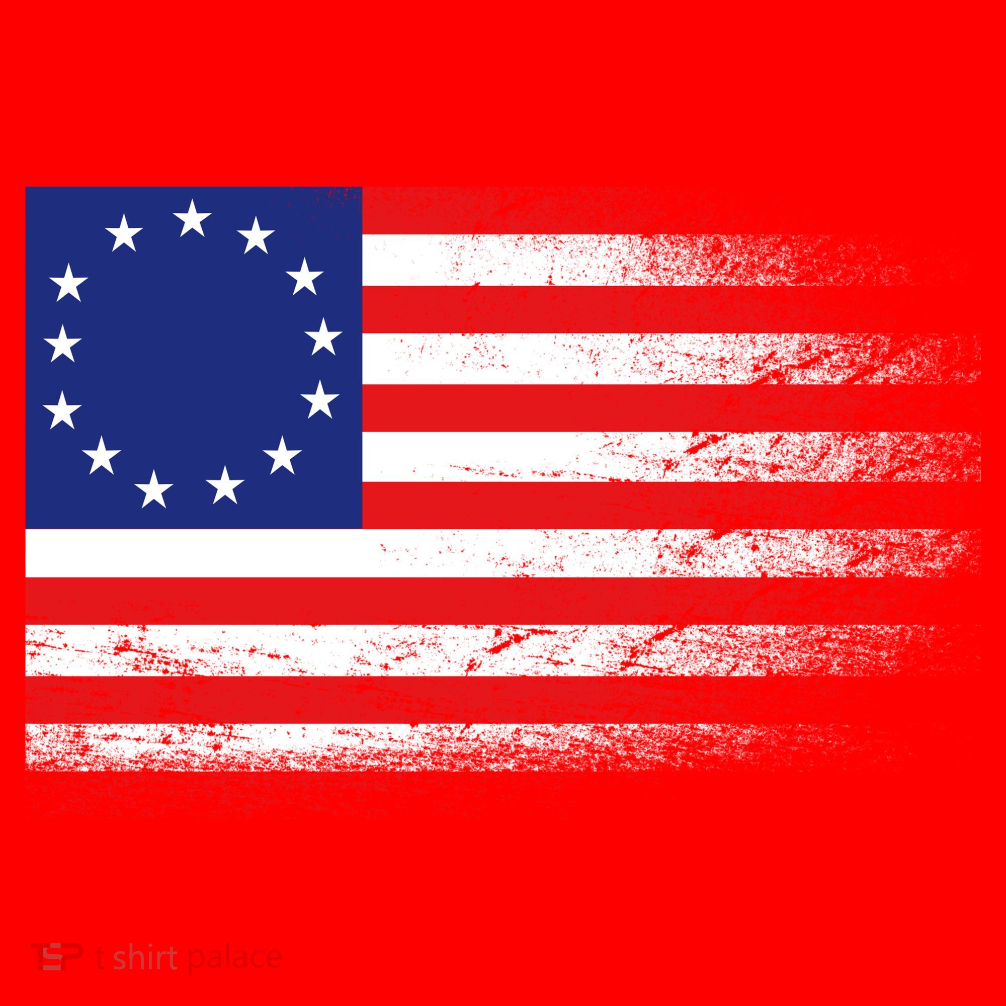 Patriotic 13 Colonies Flag Betsy Ross Santa Hat