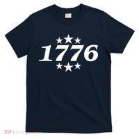 Patriotic 1776 USA 4th of July Stars T-Shirt thumb 0