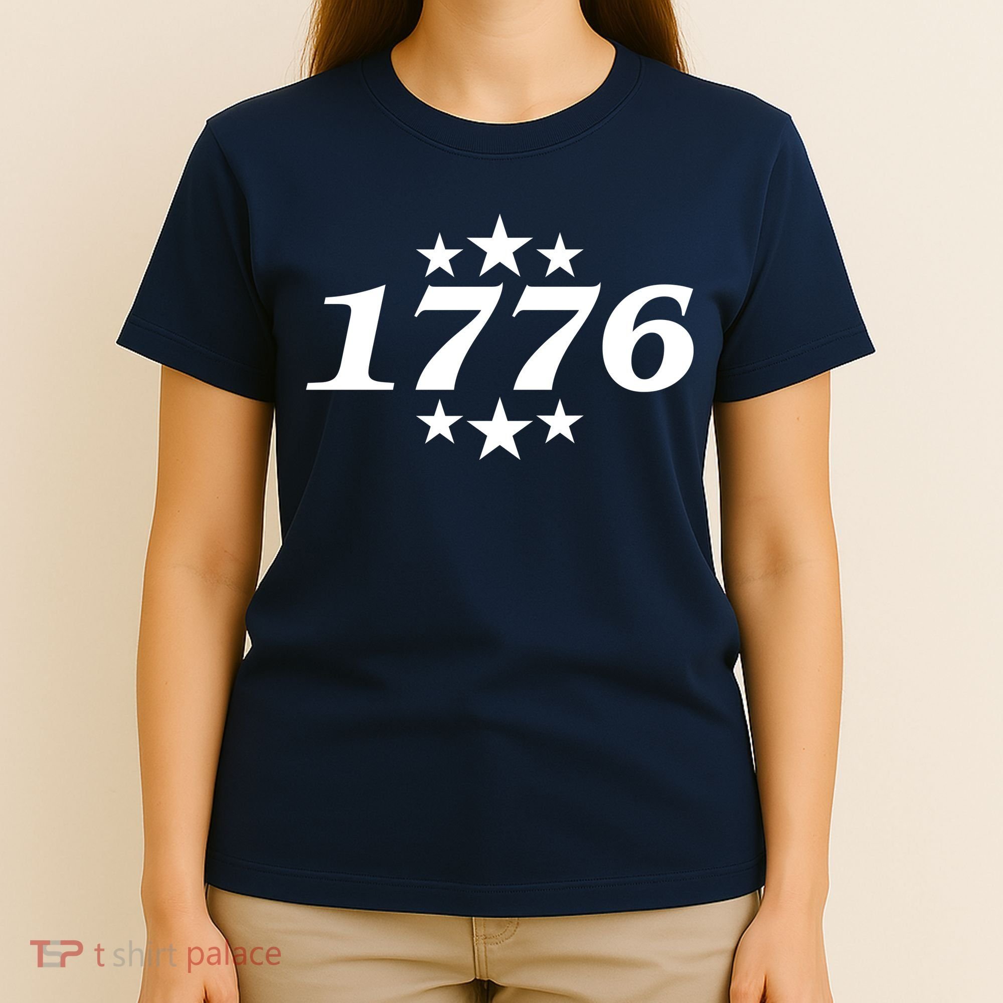 Patriotic 1776 USA 4th of July Stars T-Shirt