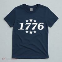 Patriotic 1776 USA 4th of July Stars T-Shirt thumb 5