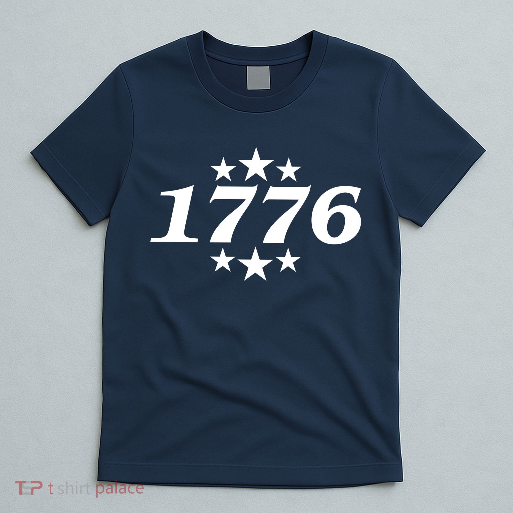 Patriotic 1776 USA 4th of July Stars T-Shirt