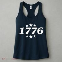 Patriotic 1776 USA 4th of July Stars Women's Tank Top thumb 3