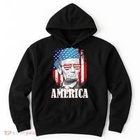 Patriotic Abraham Lincoln America Hoodie thumb 0