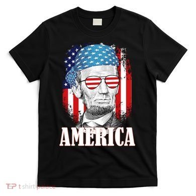 Patriotic Abraham Lincoln America T-Shirt