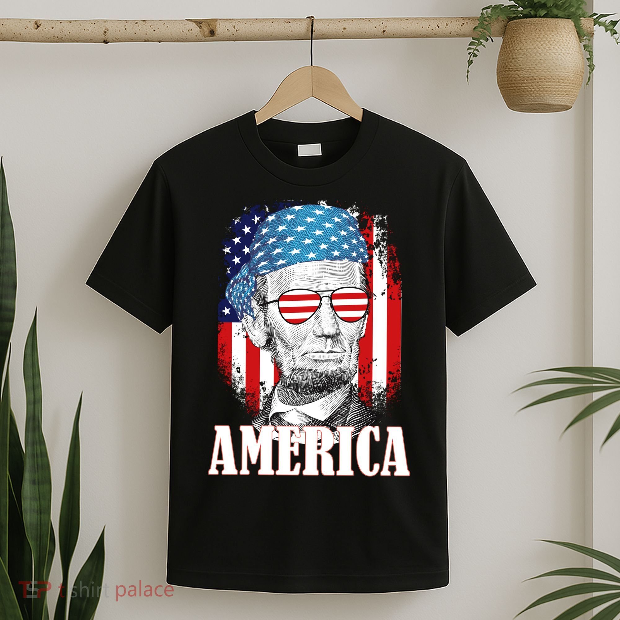 Patriotic Abraham Lincoln America T-Shirt