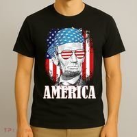 Patriotic Abraham Lincoln America T-Shirt thumb 3