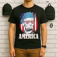 Patriotic Abraham Lincoln America T-Shirt thumb 6