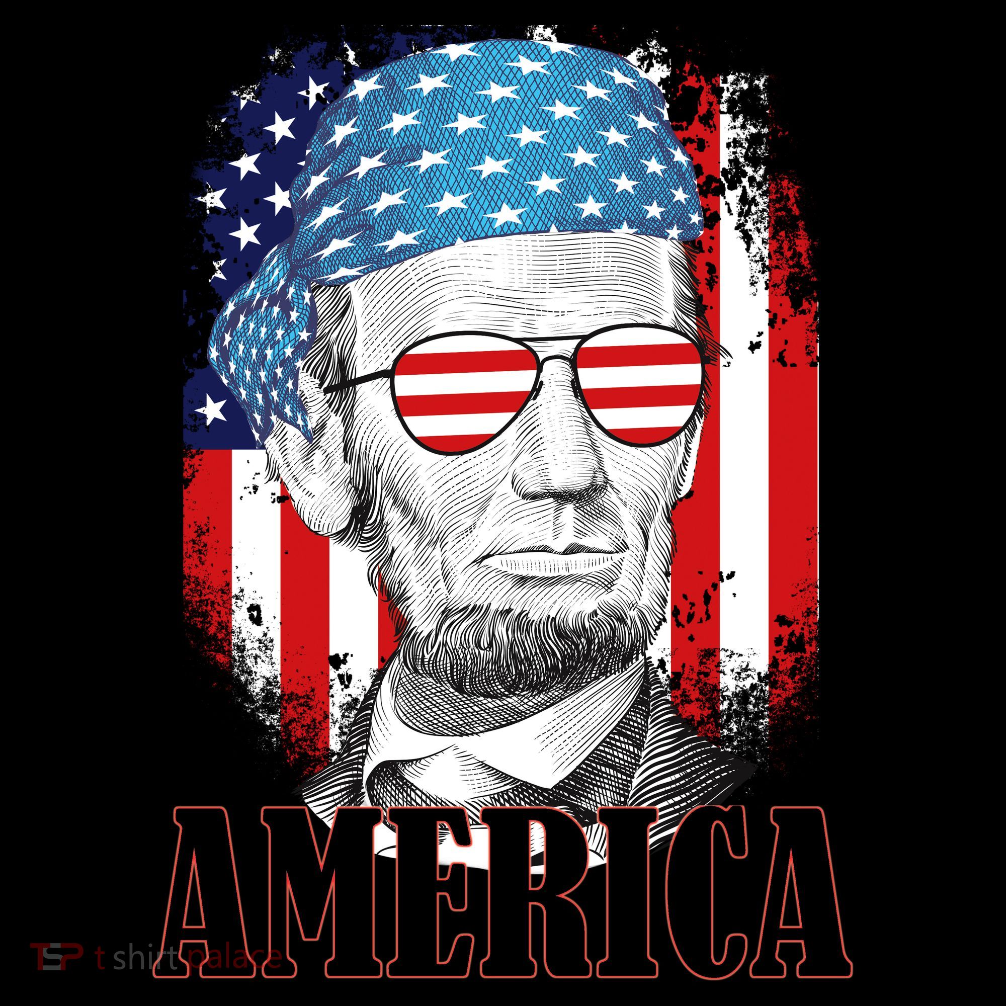 Patriotic Abraham Lincoln America Coffee Mug