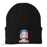 Patriotic Abraham Lincoln America Beanie thumb 0