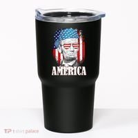 Patriotic Abraham Lincoln America Tumbler thumb 0