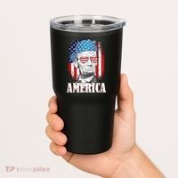 Patriotic Abraham Lincoln America Tumbler thumb 2
