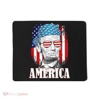 Patriotic Abraham Lincoln America Mousepad thumb 0