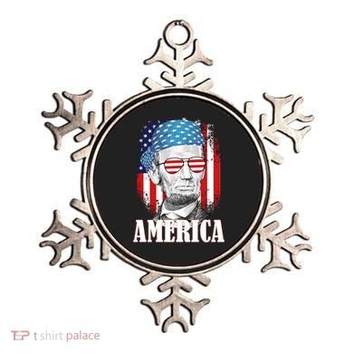 Patriotic Abraham Lincoln America Ornament