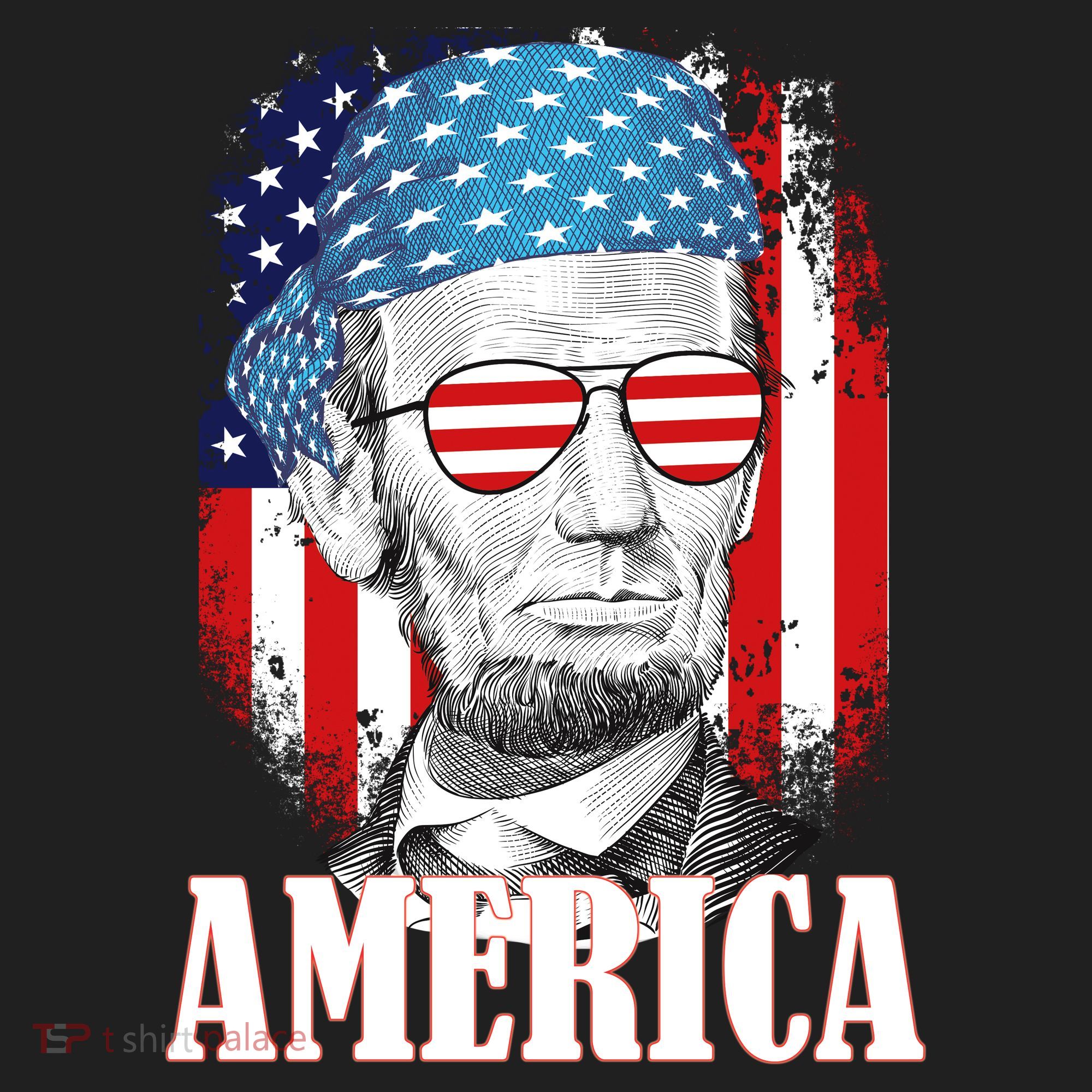 Patriotic Abraham Lincoln America Hat