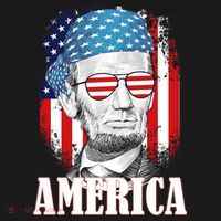 Patriotic Abraham Lincoln America Toddler Hoodie thumb 2