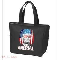 Patriotic Abraham Lincoln America Tote Bag thumb 3