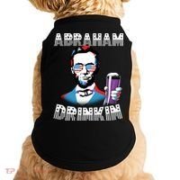 Patriotic Abraham Lincoln Drinkin Doggie Tank thumb 0