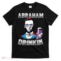 Patriotic Abraham Lincoln Drinkin T-Shirt thumb 0