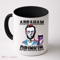 Patriotic Abraham Lincoln Drinkin Coffee Mug thumb 0