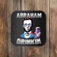 Patriotic Abraham Lincoln Drinkin Coaster thumb 0
