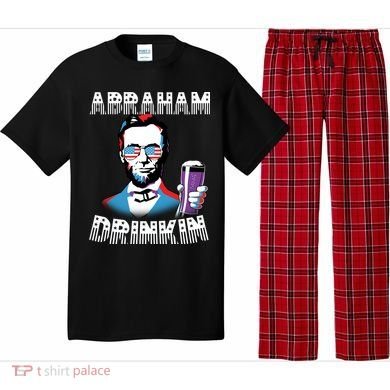 Patriotic Abraham Lincoln Drinkin Pajama Set