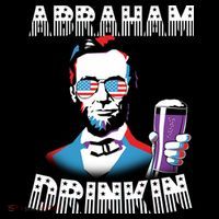 Patriotic Abraham Lincoln Drinkin Mousepad thumb 1
