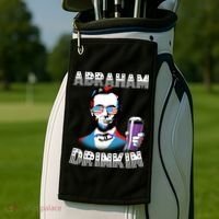 Patriotic Abraham Lincoln Drinkin Golf Towel thumb 2