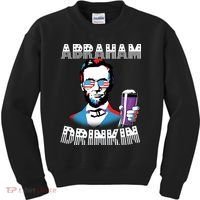 Patriotic Abraham Lincoln Drinkin Kids Sweatshirt thumb 0