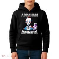 Patriotic Abraham Lincoln Drinkin Kids Hoodie thumb 4