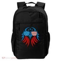 Patriotic American Bald Eagle Backpack thumb 0