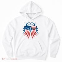 Patriotic American Bald Eagle Hoodie thumb 0