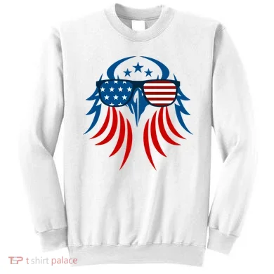 Patriotic American Bald Eagle Sweatshirt