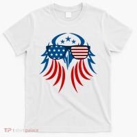 Patriotic American Bald Eagle T-Shirt thumb 0