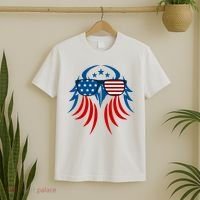 Patriotic American Bald Eagle T-Shirt thumb 2
