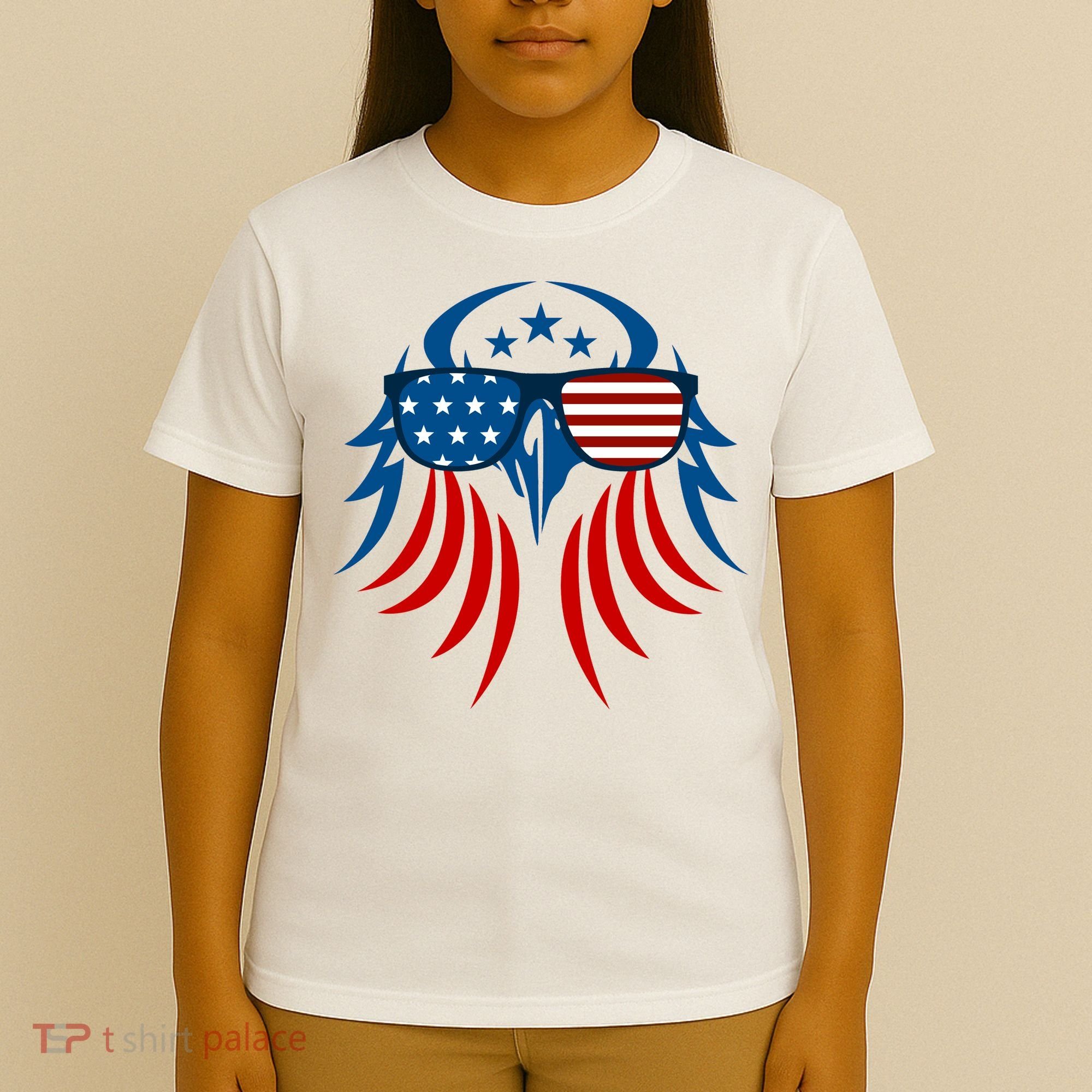 Patriotic American Bald Eagle T-Shirt