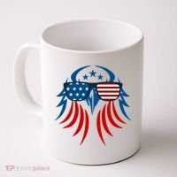 Patriotic American Bald Eagle Coffee Mug thumb 0
